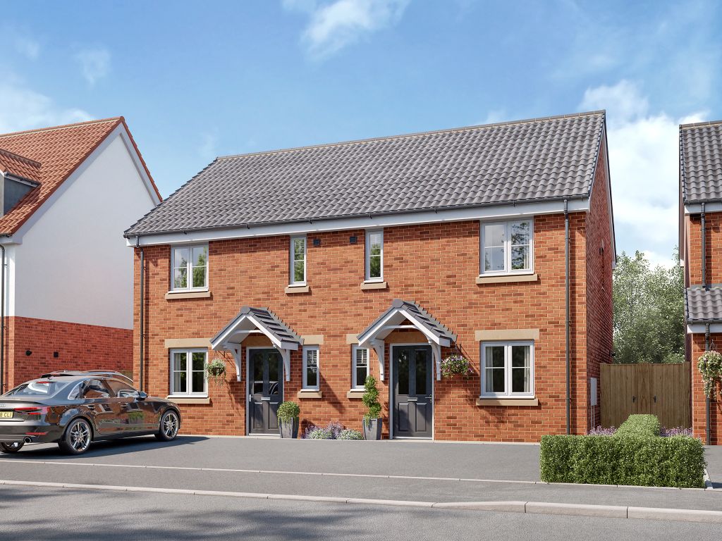 New home, 2 bed semidetached house for sale in "The Danbury" at
