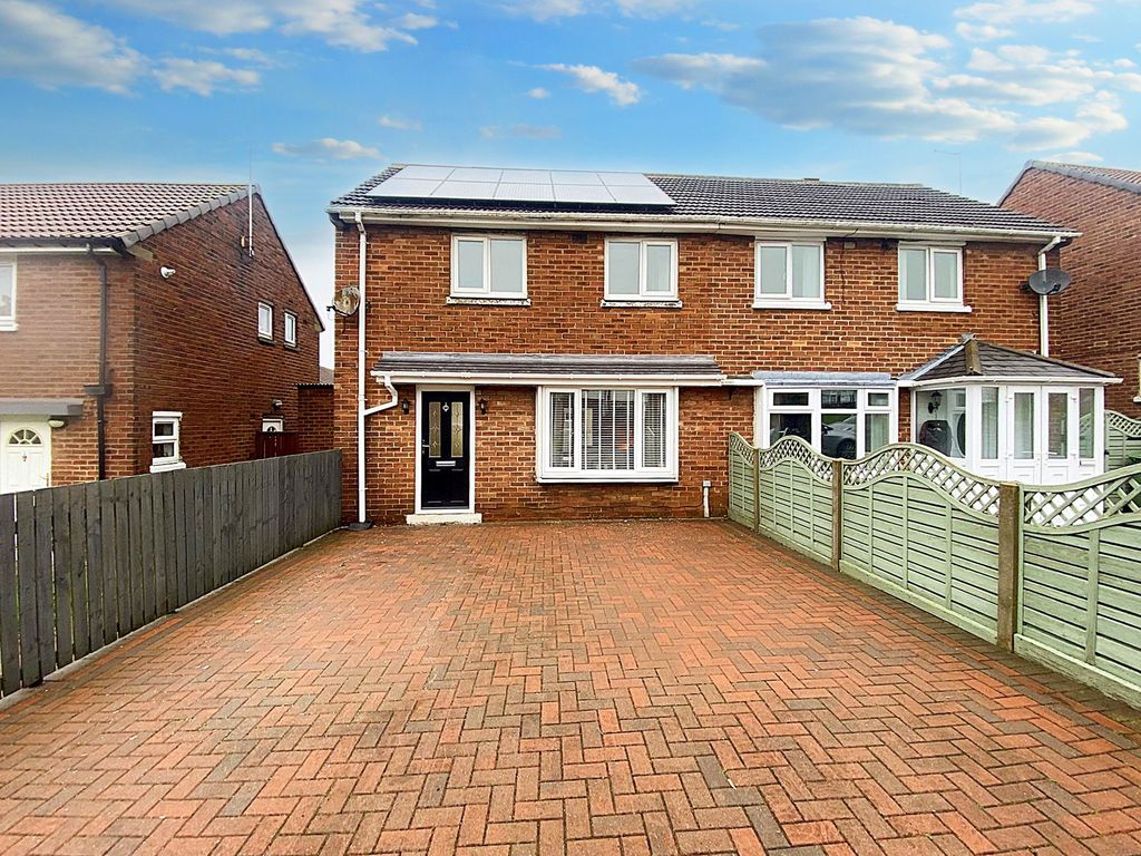 2 bed semidetached house for sale in Rydal Crescent, Peterlee SR8, £95,000 Zoopla