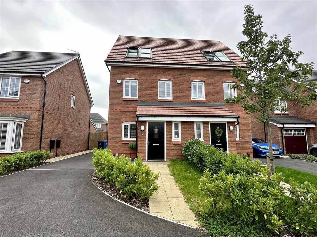 3 bed semidetached house for sale in Belmont Crescent, Huyton