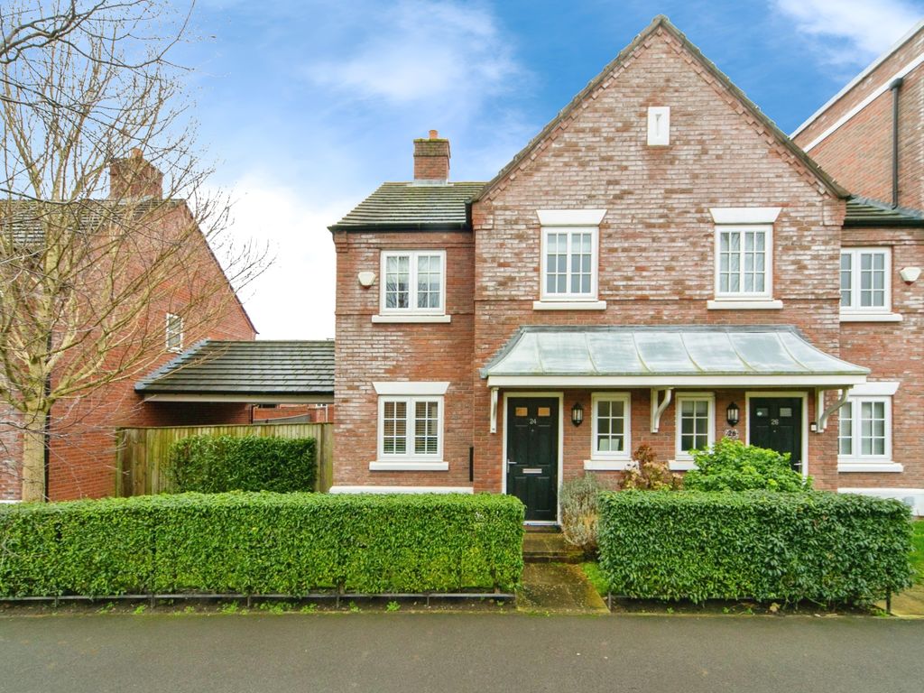 3 bed semidetached house for sale in Biggleswade Drive, Runcorn WA7, £