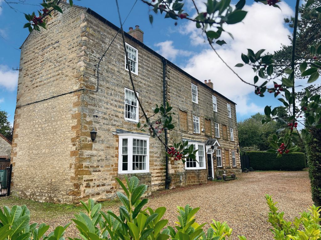 5 bed detached house for sale in Main Road, Hackleton, Northampton