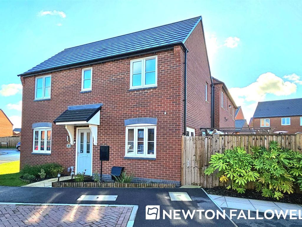 3 bed detached house for sale in Fallow Way, Mansfield NG18, £255,000