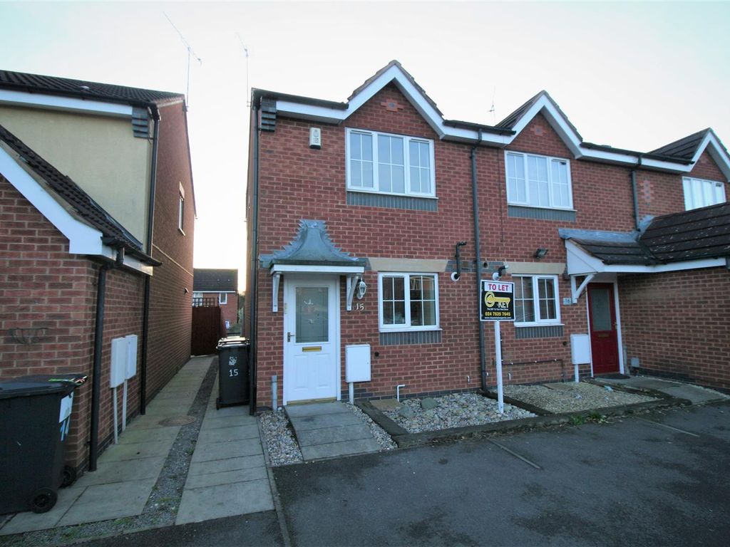 2 bed end terrace house to rent in Dehavilland Close, Nuneaton CV11, £