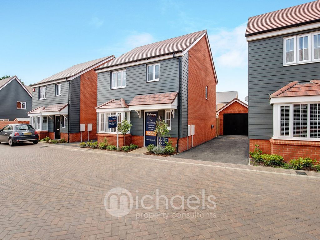 New home, 3 bed detached house for sale in Aspen Walk, Halstead Road