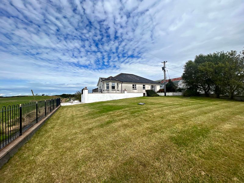 3 bed detached bungalow for sale in Tara, Leswalt, Stranraer DG9, £