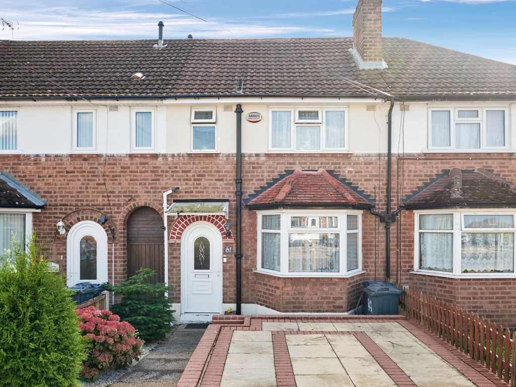 3 bed terraced house for sale in Larne Road, Birmingham, West Midlands