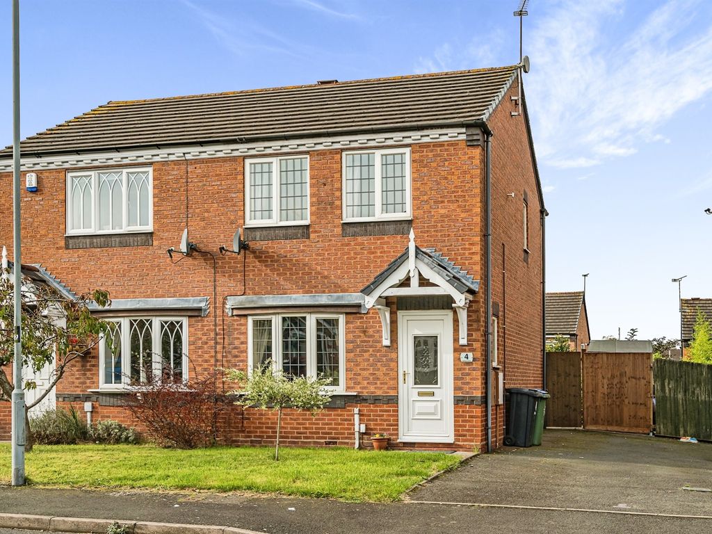 2 bed semidetached house for sale in Newells Drive, Tipton DY4, £