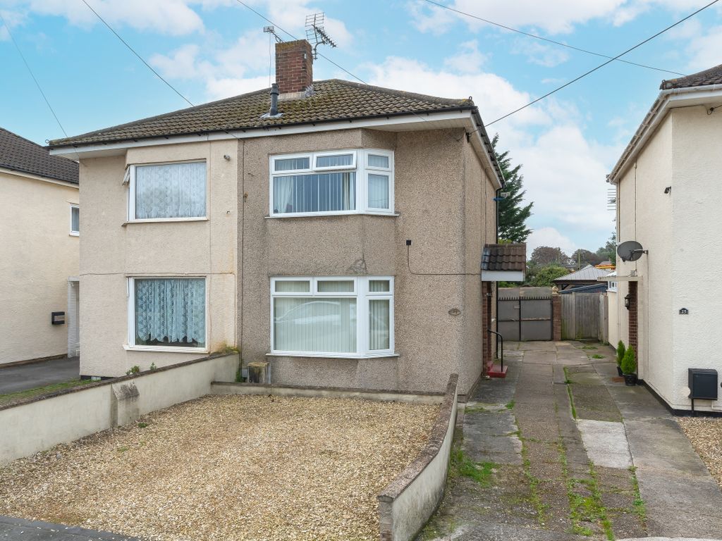 2 bed semidetached house for sale in Beach Road, Severn Beach, Bristol