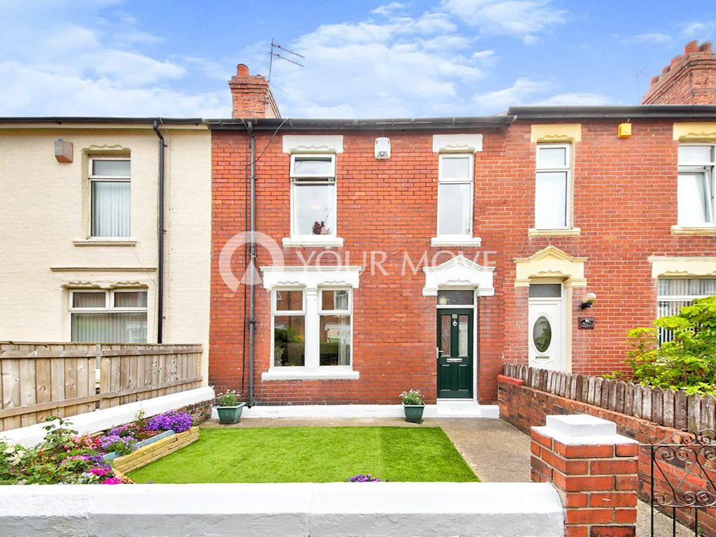 3 bed terraced house for sale in Croft Avenue, Wallsend, Tyne And Wear