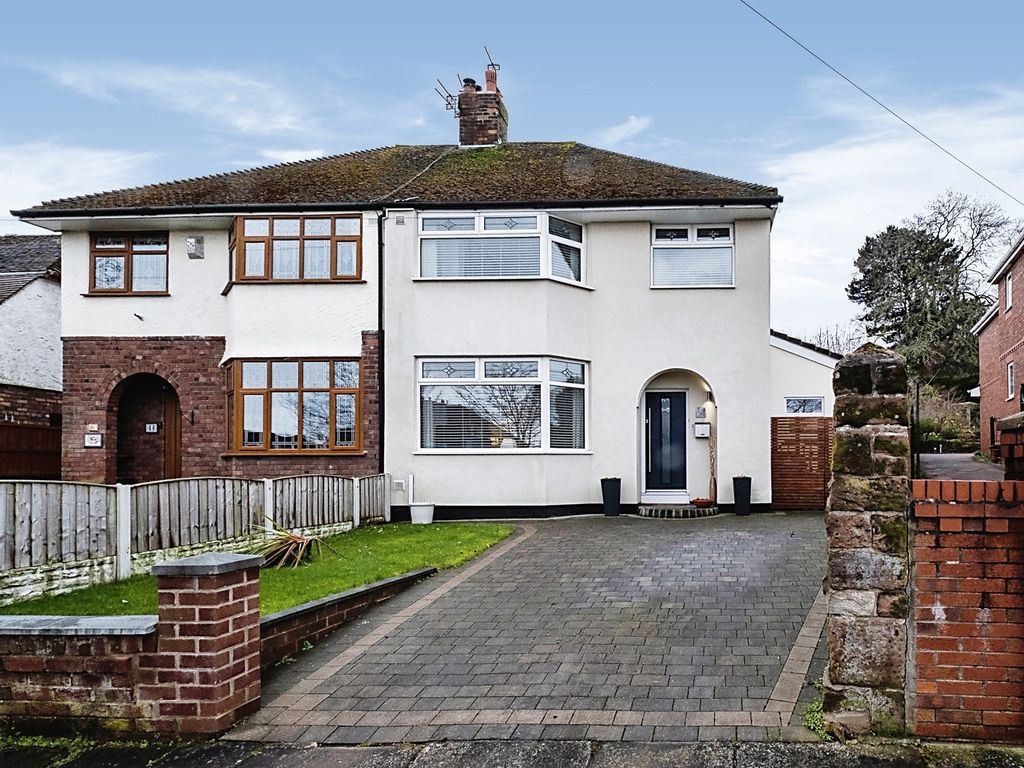 3 bed semidetached house for sale in Hunts Cross Avenue, Woolton