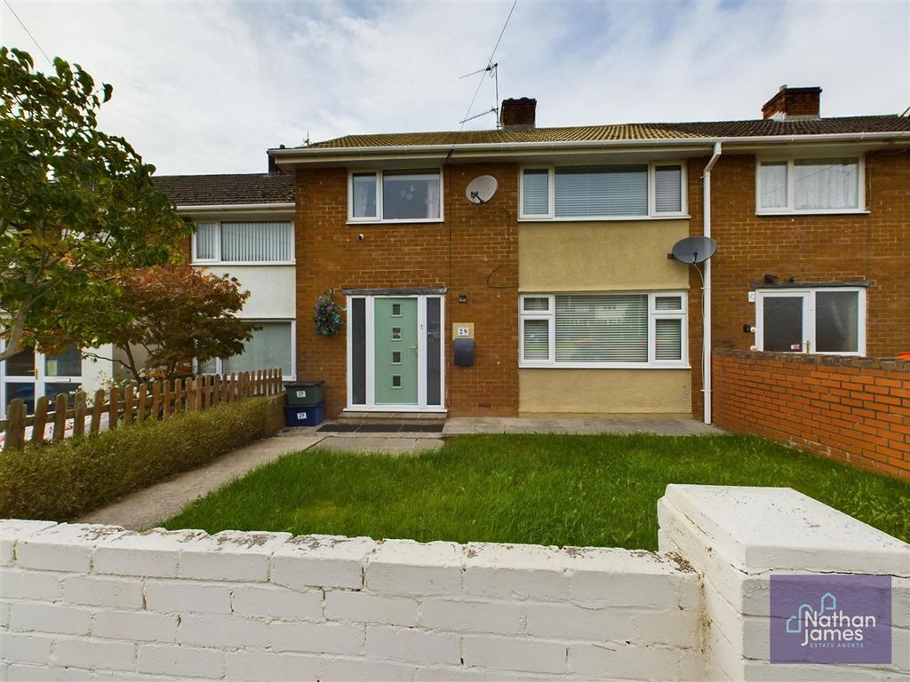 3 bed terraced house for sale in Birch Grove, Llanmartin, Newport NP18