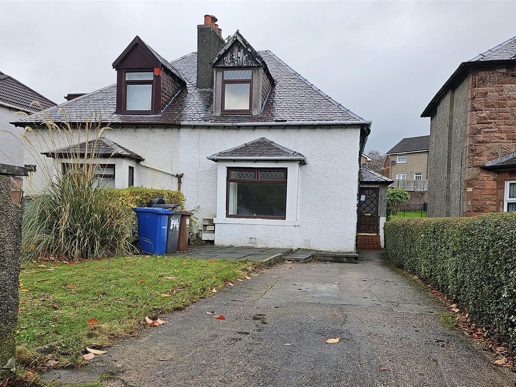 2 bed semidetached house for sale in Inverkip Road, Greenock PA16, £