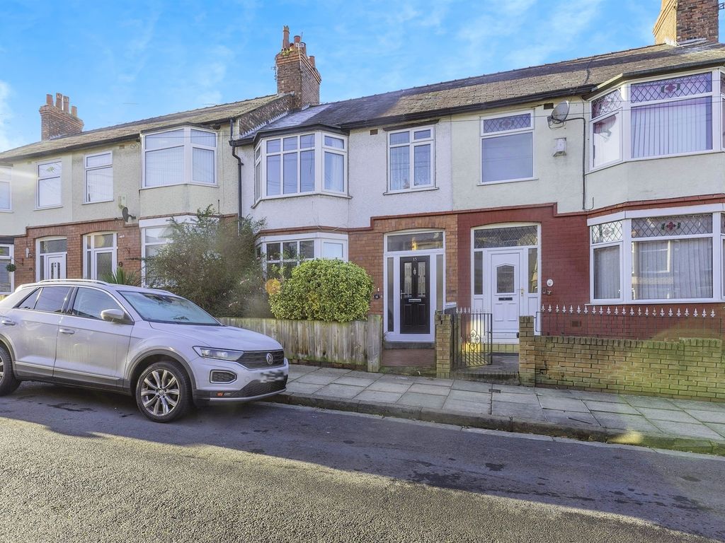 3 bed terraced house for sale in Shamrock Road, Claughton, Birkenhead