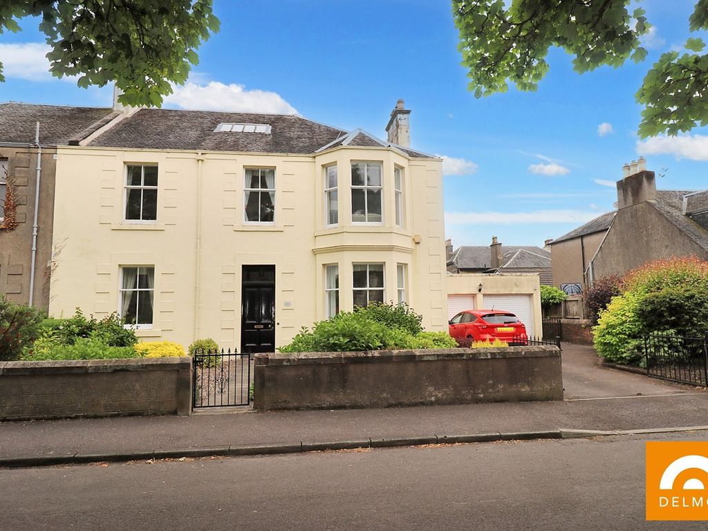 5 bed semidetached house for sale in Links Road, Leven KY8, £450,000