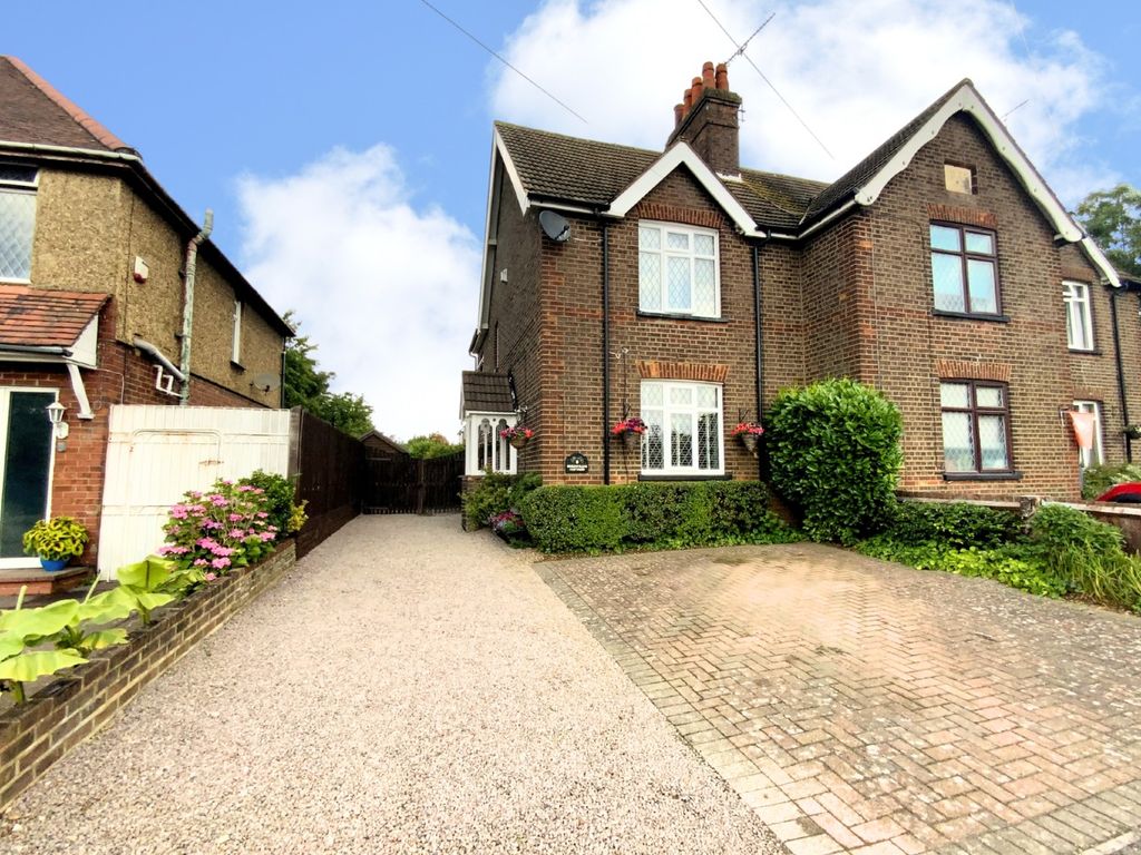 2 bed semidetached house for sale in Brightmans Cottages, Bramingham