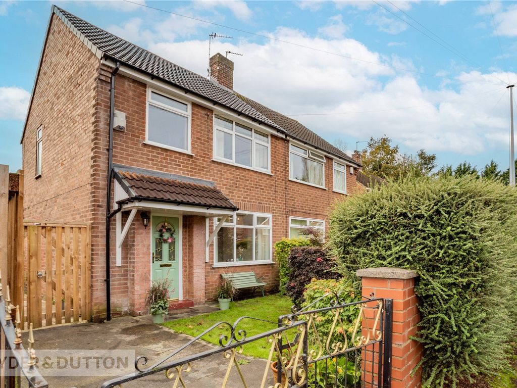 3 bed semidetached house for sale in Leroy Drive, Blackley, Manchester