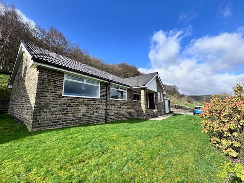 3 bed detached bungalow for sale in Palace House Road, Hebden Bridge