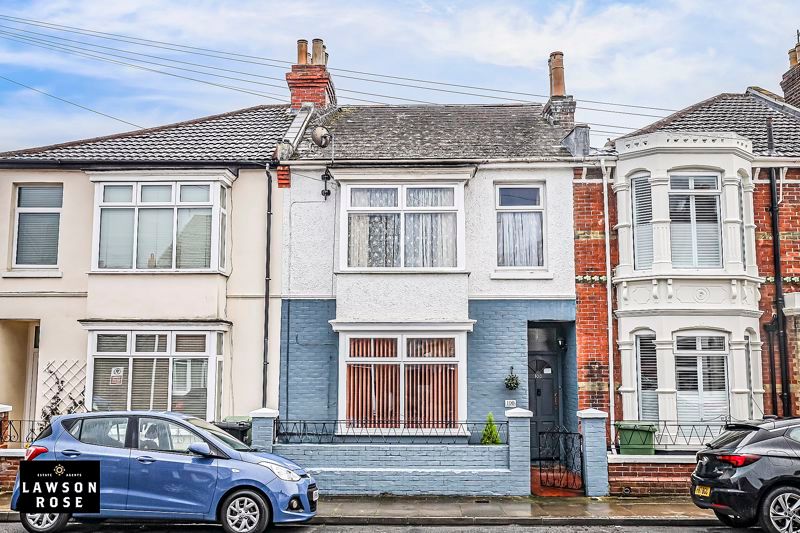 3 bed terraced house for sale in Grayshott Road, Southsea PO4, £310,000