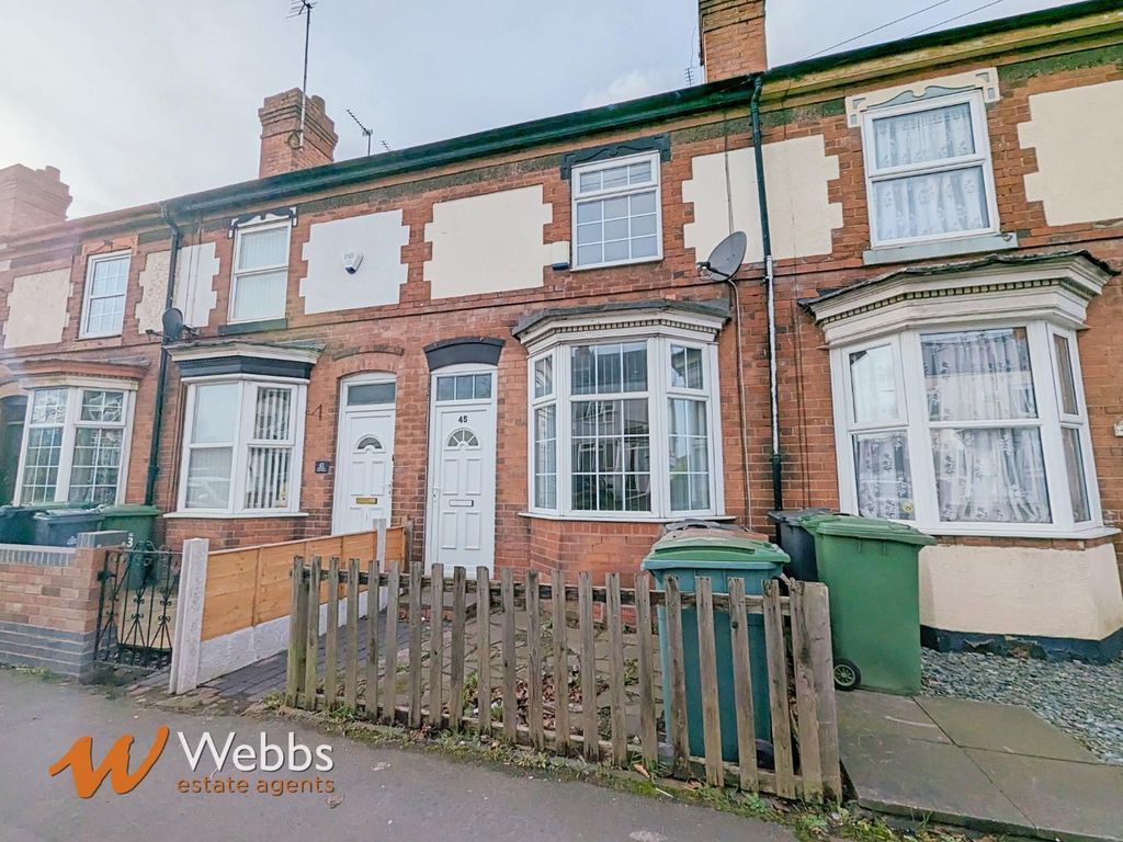 2 bed terraced house to rent in Pelsall Lane, Rushall, Walsall WS4, £