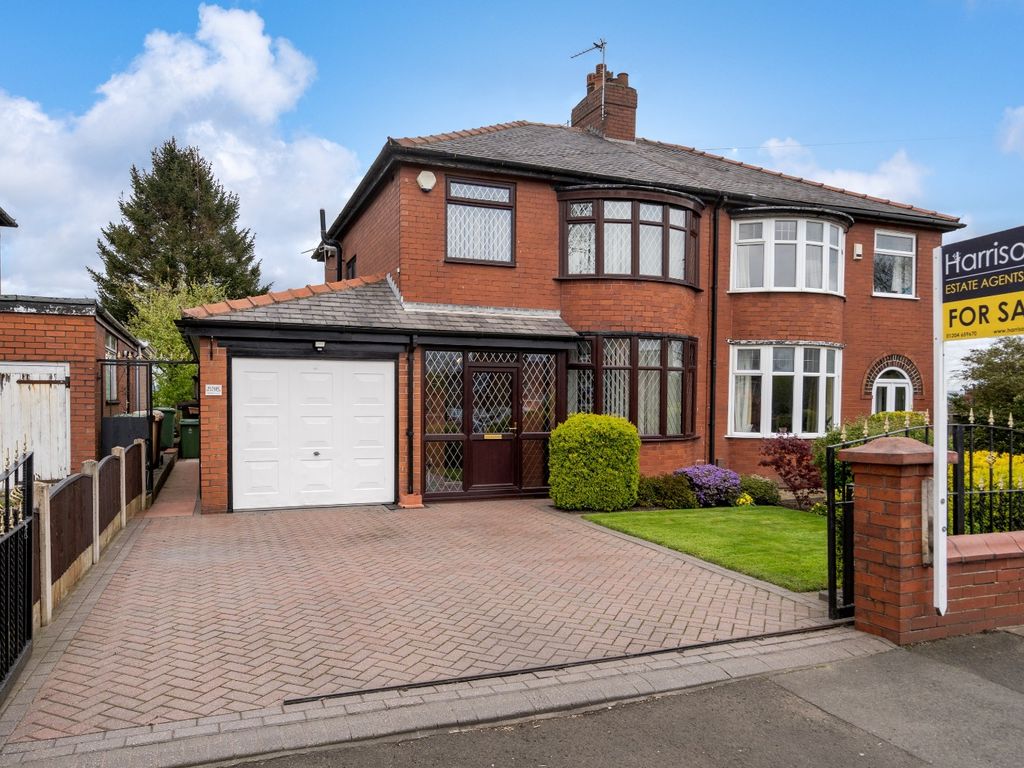 3 bed semidetached house for sale in Plodder Lane, Farnworth, Bolton