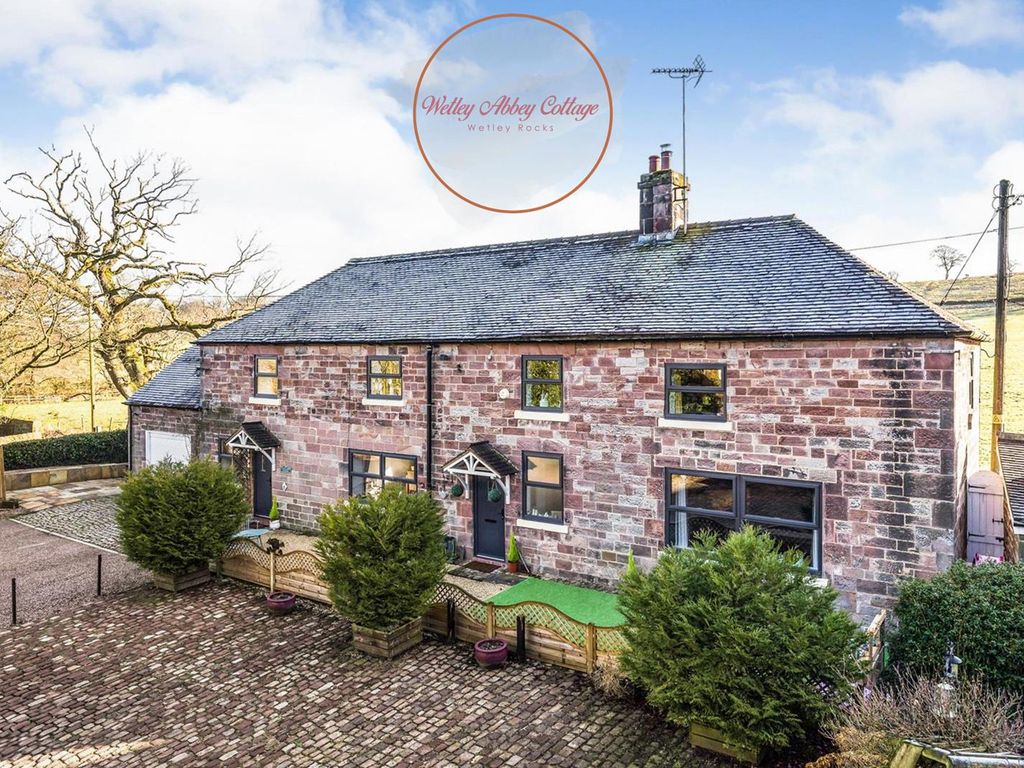 4 bed detached house for sale in Abbey Road, Wetley Rocks, StokeOn