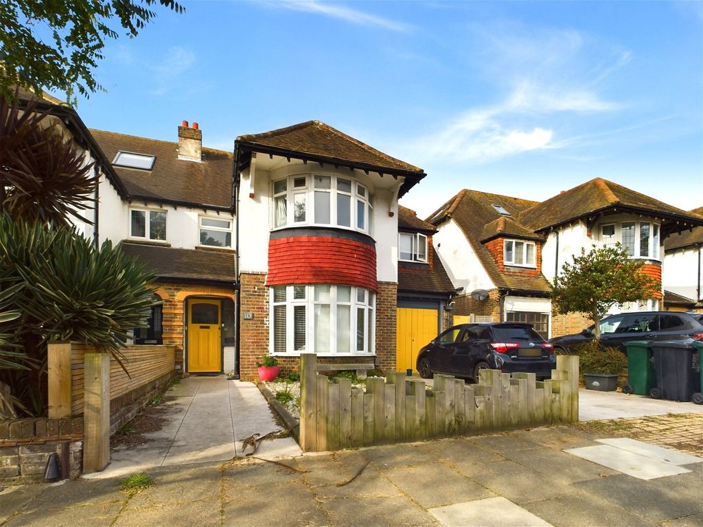 4 bed semidetached house for sale in Coleman Avenue, Hove BN3, £