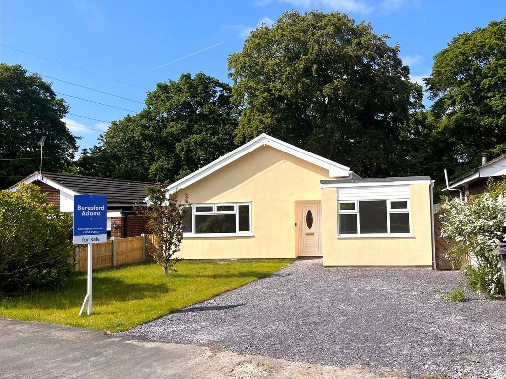 4 bed bungalow for sale in Bron Yr Eglwys, Mynydd Isa, Yr Wyddgrug