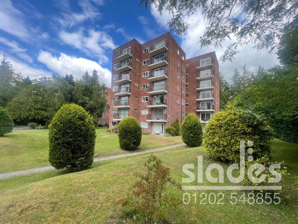 2 bed flat for sale in Burton Road, Bransksome Park, Poole BH13, £