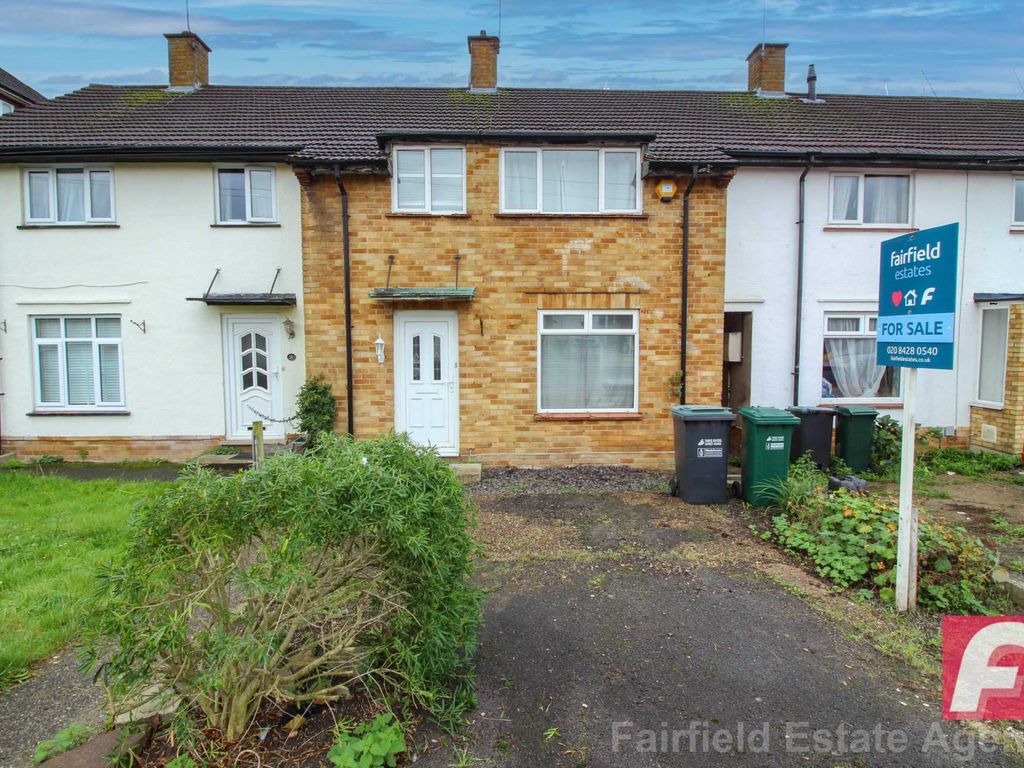 3 bed terraced house for sale in Romilly Drive, Carpenders Park WD19, £