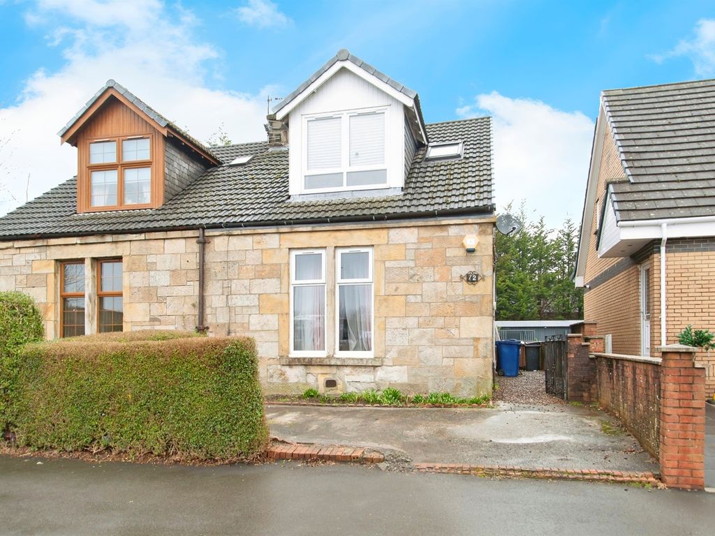 3 bed semidetached house for sale in Clark Street, Paisley PA3, £