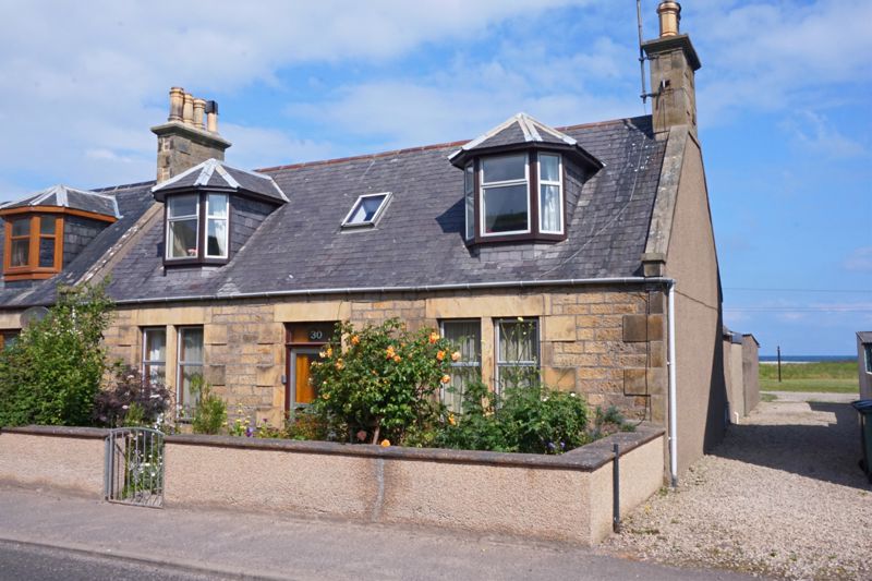4 bed semidetached house for sale in Gordon Street, Portgordon, Buckie
