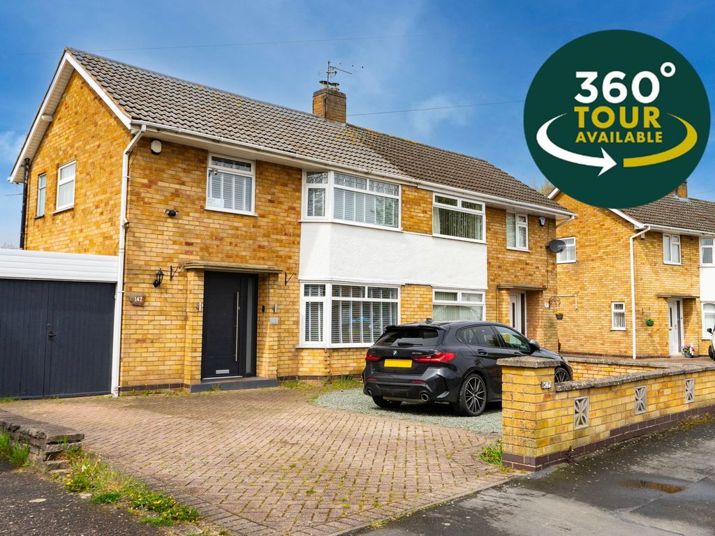 3 bed semidetached house for sale in Dorset Avenue, Wigston, Leicester