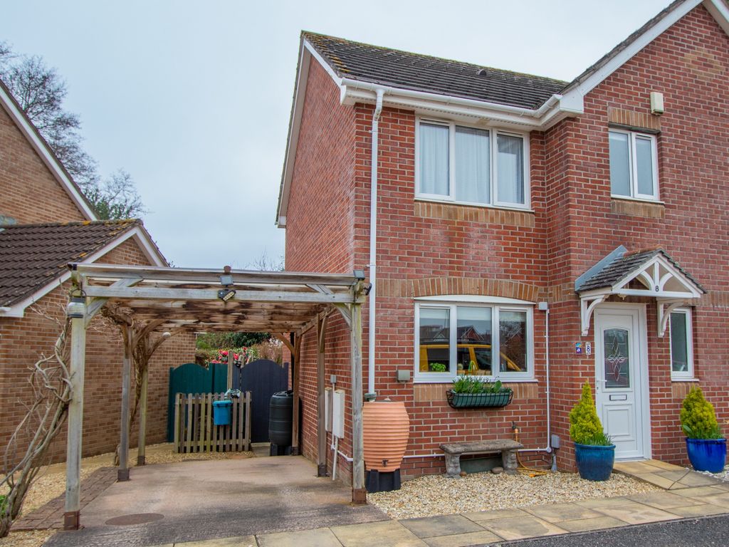 3 bed semidetached house for sale in Elliot Close, Ottery St. Mary