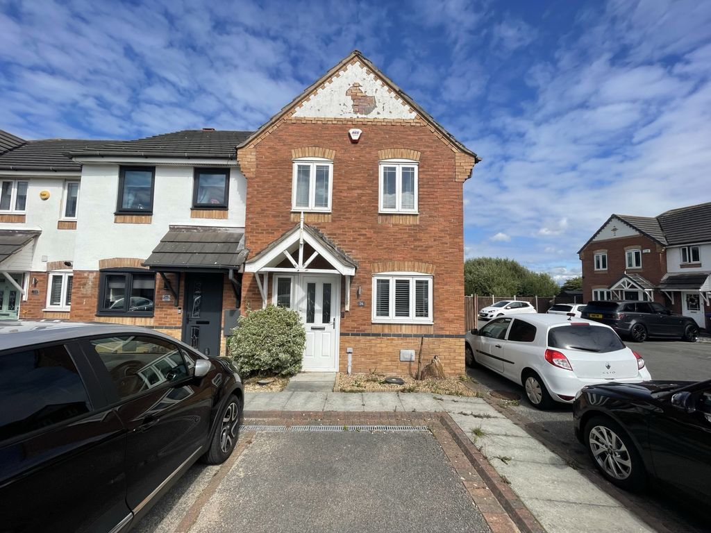 3 bed end terrace house for sale in Coriander Close, Bispham FY2, £