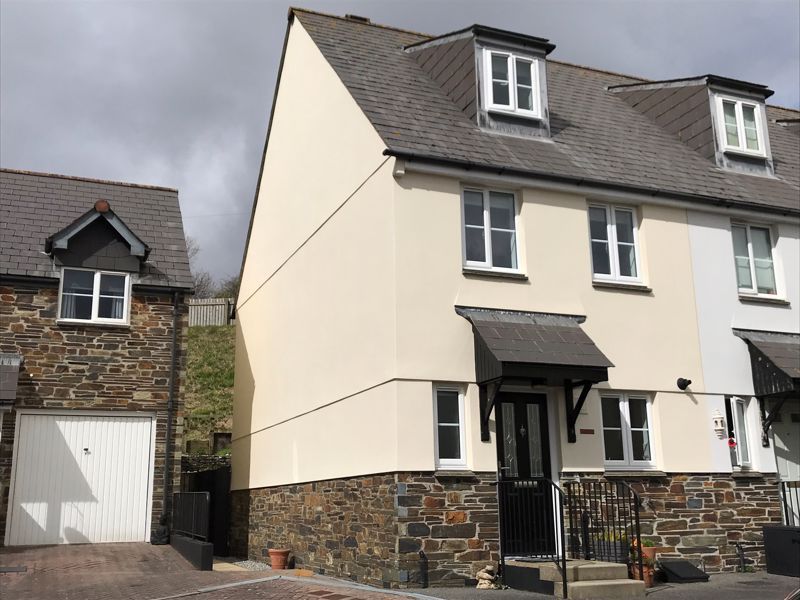 3 bed semidetached house for sale in Lamorna Park, St. Austell PL25