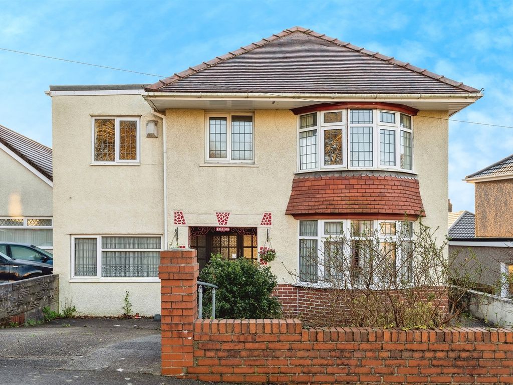 4 bed detached house for sale in Mynydd Garn Lwyd Road, Morriston