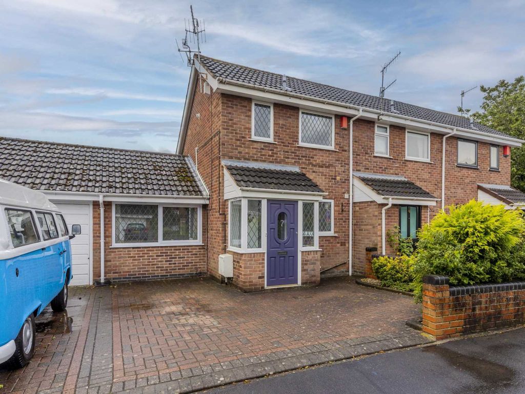 2 bed semidetached house for sale in Bevandean Close, Trentham, Stoke
