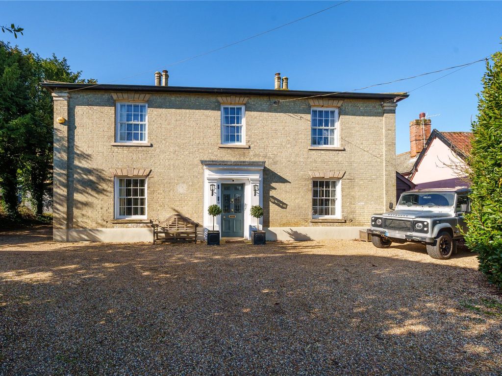 4 bed detached house for sale in The Street, Stonham Aspal, Stowmarket