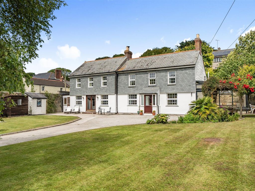 4 bed detached house for sale in Riverside, Angarrack, Hayle TR27, £