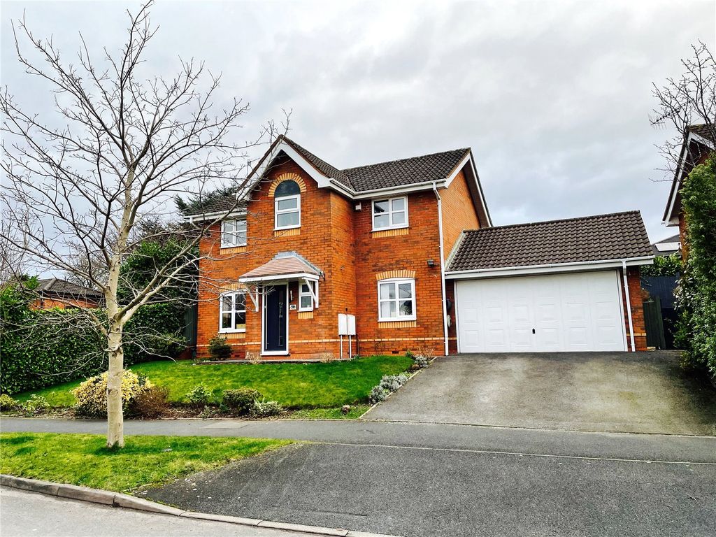 4 bed detached house for sale in Old Hall Drive, Newcastle