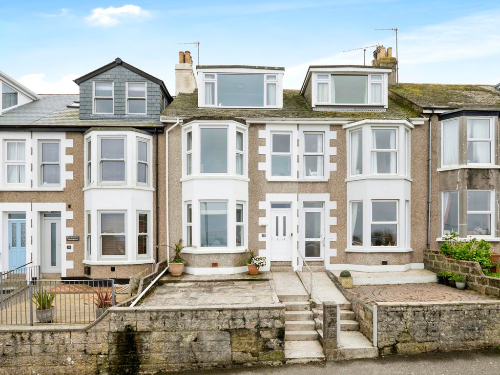 4 bed terraced house for sale in Channel View, St. Ives, Cornwall TR26