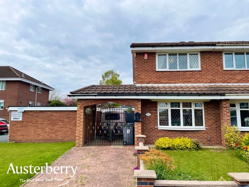 2 bed semidetached house for sale in Congreve Road, Blurton, StokeOn