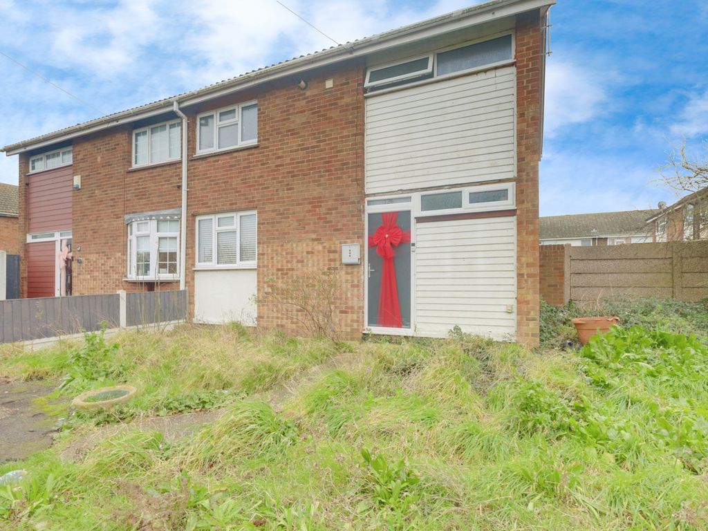 3 bed semidetached house for sale in Fourth Walk, Canvey Island SS8, £