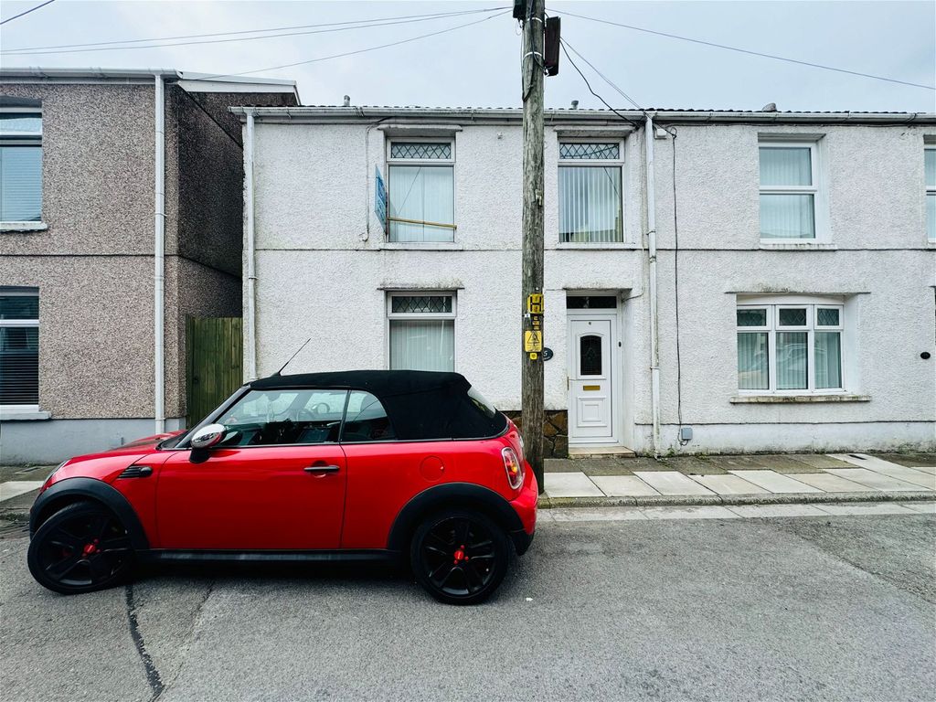 3 bed terraced house for sale in Bank Street, Maesteg CF34, £110,000