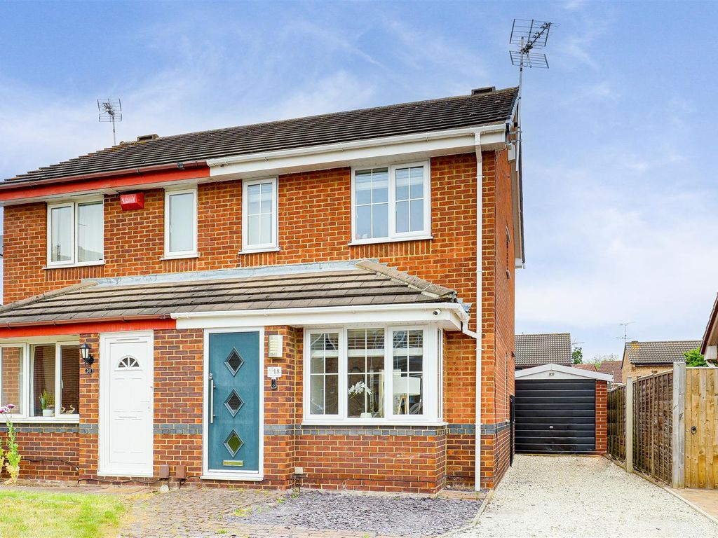 2 bed semidetached house for sale in Fox Close, Long Eaton, Derbyshire