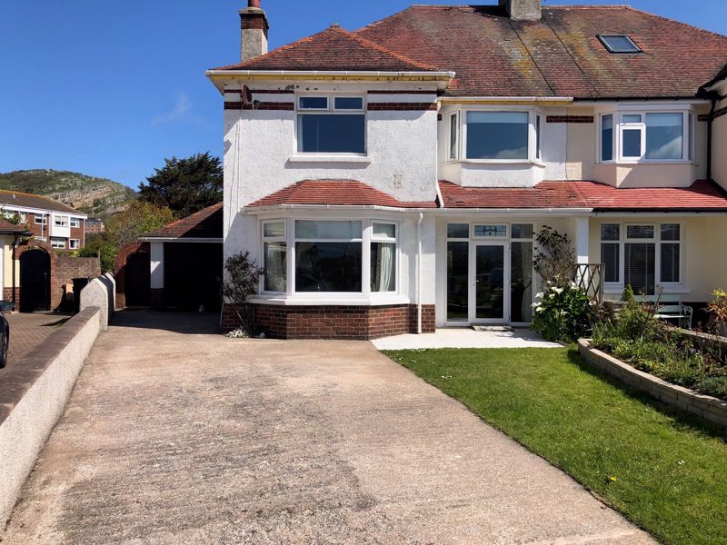 5 bed semidetached house for sale in The Oval, Llandudno LL30, £