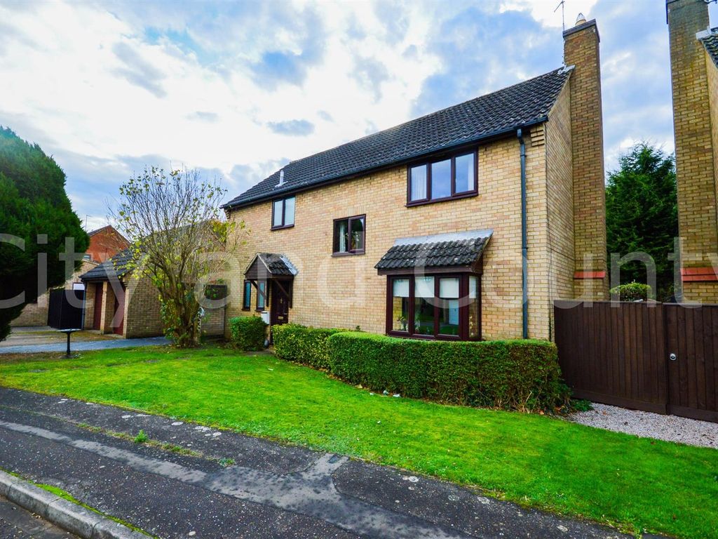 4 bed detached house for sale in Dry Leys, Orton Longueville