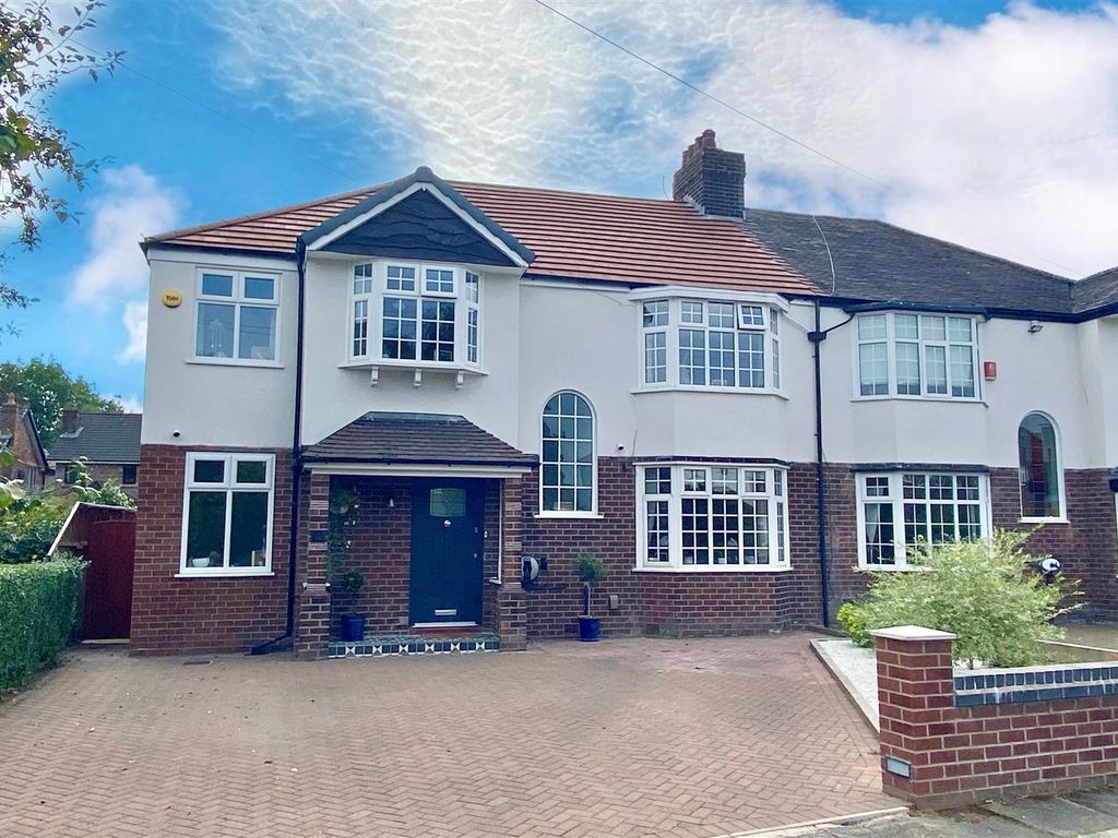 4 bed semidetached house for sale in Kenilworth Road, Sale M33, £