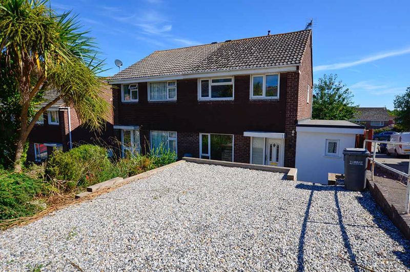 3 bed semidetached house for sale in Wyre Close, Paignton TQ4, £