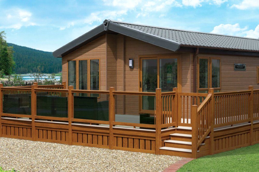 New home, 2 bed bungalow for sale in 'pinehurst Lodge', Seaton Estate